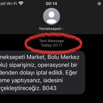 Yemeksepeti Market Bolu'da Teslimat Ve İletişim Sorunları