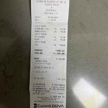 Yanlış Anlaşılan Siparişle Artan Tutar