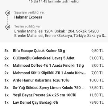 Küflü Ürün İadesinde Sorun Yaşadım