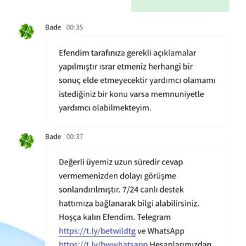 Betwild Sitesinde Kazancım Engellendi!