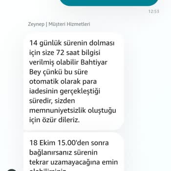 Amazon'dan Para İadesi Sorunu: Beklenen Çözüm Gelmiyor