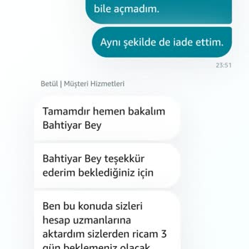 Amazon'dan Para İadesi Sorunu: Beklenen Çözüm Gelmiyor