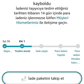Amazon'dan Para İadesi Sorunu: Beklenen Çözüm Gelmiyor