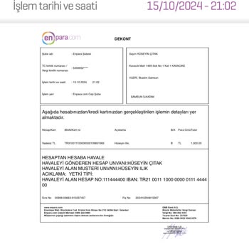Para Yatırma Sorunu Ve İletişim Eksikliği