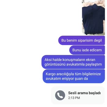 Yanlış Ürün Gönderimi Ve İletişimsizlik Mağduriyeti