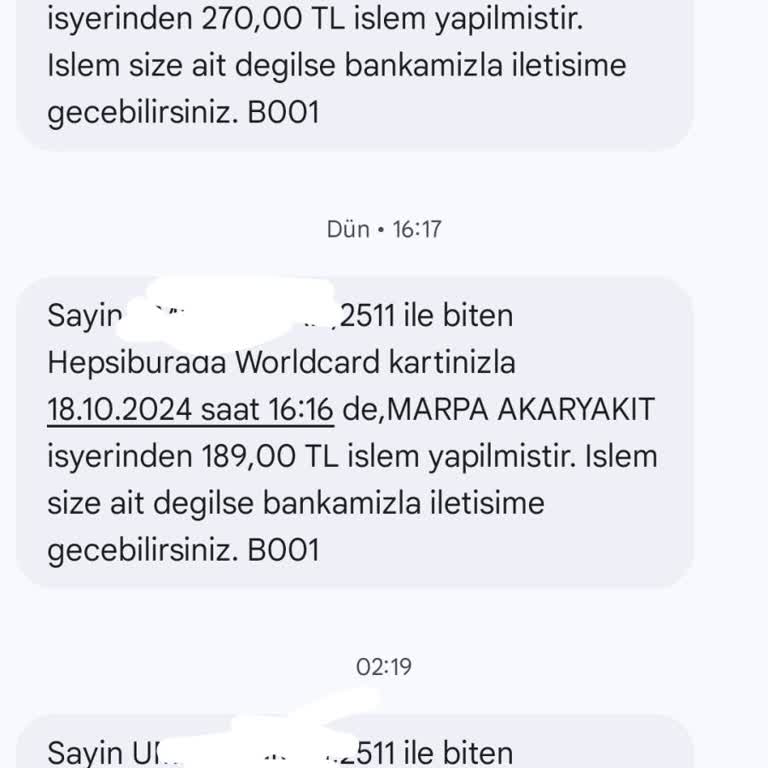 Gece Yarısı Dinlenme Tesisinde Kartla Ödeme Şoku