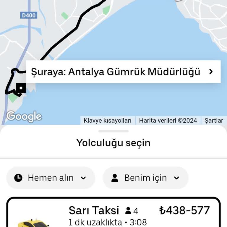 Uber Yolculuğunda Fahiş Fiyat Şoku!