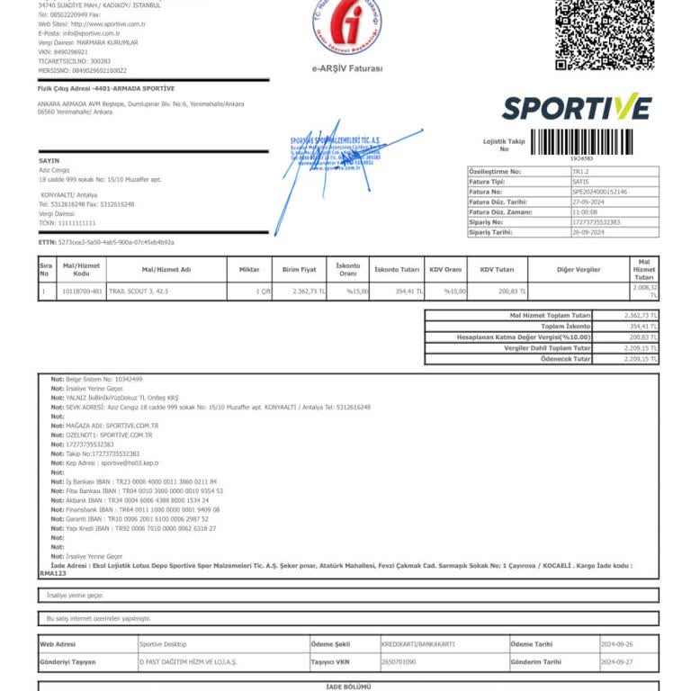 Teslim Edilmeyen Sipariş Ve İletişim Sorunları