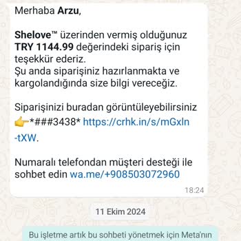 Shelove Sitesinden Yapılan Alışverişte Mağduriyet Ve İletişimsizlik