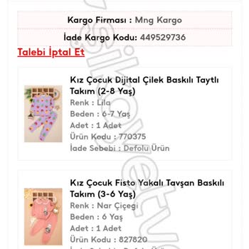 Minicity Yanlış Adrese Gönderilen İade Ve Ekstra Ücret Talebi