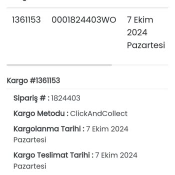 Colin's Siparişim Kargoya Verilmedi Ve Müşteri Hizmetleri Yanıt Vermiyor
