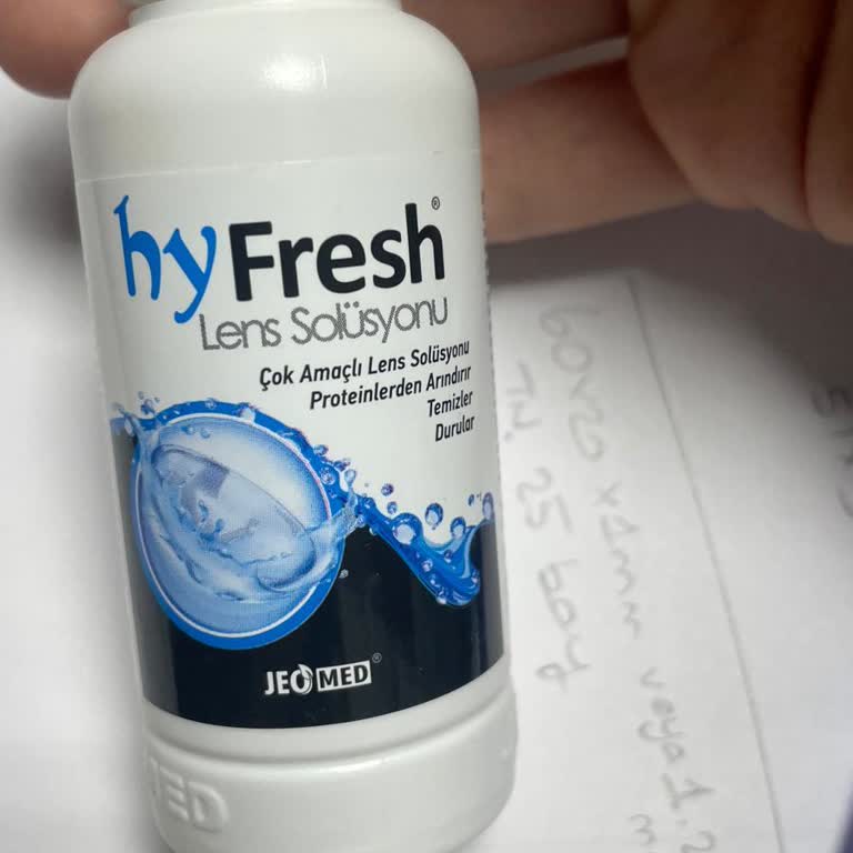 Jeomed Hyfresh Lens Solüsyonu Lenslerime Zarar Verdi!