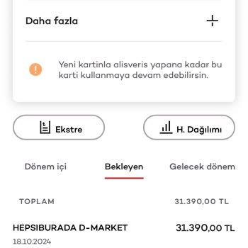 Hepsiburada'da Çifte Kart Çilesi