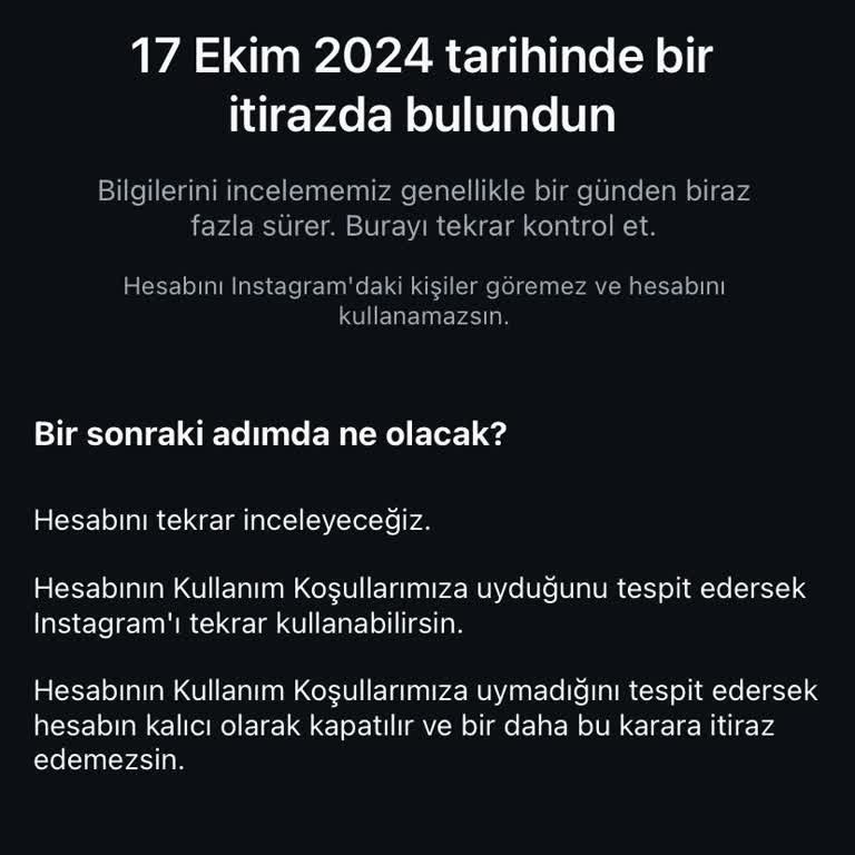 Instagram Hesabım İnceleme Altında: Acil Çözüm Bekliyorum