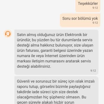 Trendyol'dan Alınan SD Kartın Garanti Sürecinde Yaşanan Sorunlar