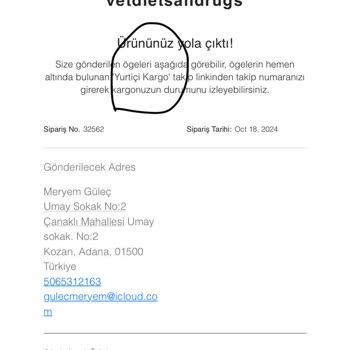 Yanıltıcı Kargo Ve İletişim Sorunları