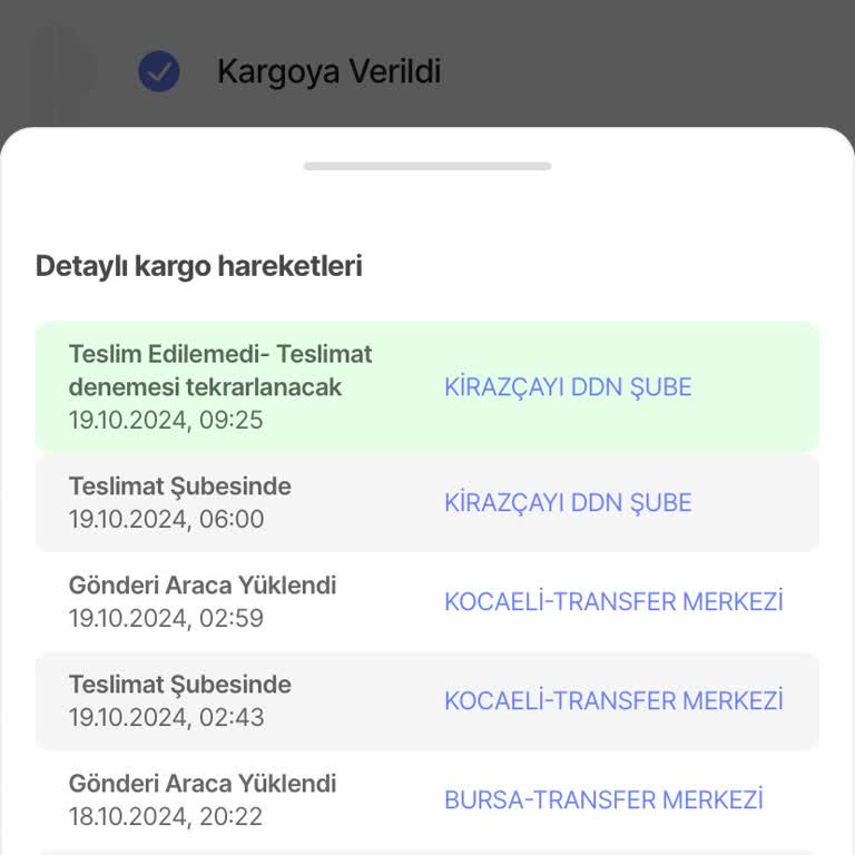 Kargo Teslimatında Yaşanan Sorunlar