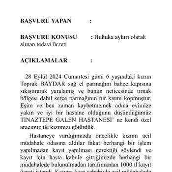 Acil Durumda Ücretsiz Müdahale Eksikliği