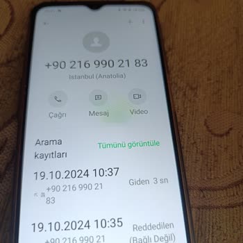 Sürekli Aramalarla Rahatsız Ediliyorum