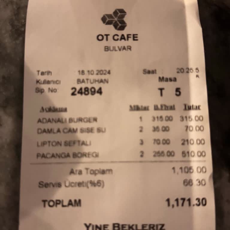 Kabul Edilemez Servis Ücreti Uygulaması