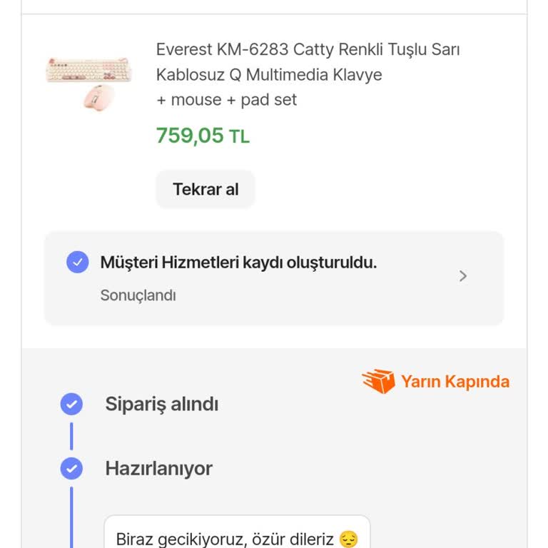 Hepsiburada Siparişim Neden Hâlâ Hazırlanıyor?