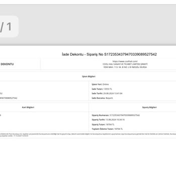 Yanlış Gönderilen Ürün Ve Etik Olmayan Fiyat Artışı