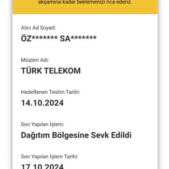 Türk Telekom Ve AGT Kurye'nin Teslimat Sorunları