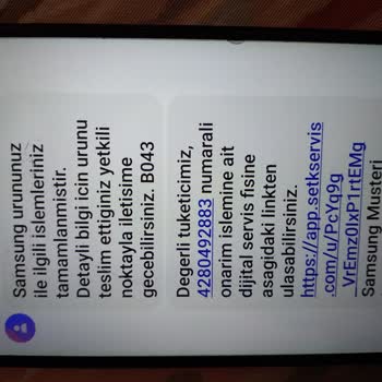 Samsung Servisinde Büyük Hayal Kırıklığı