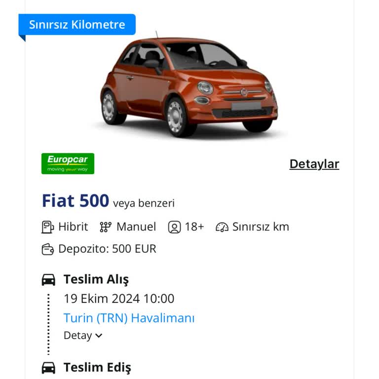 Enuygun.com İle Araç Kiralama Mağduriyeti
