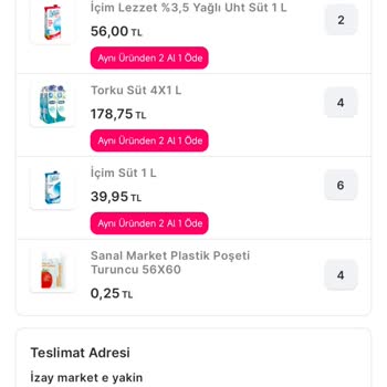 Migros Sanal Market Stok Problemi Ve İptal Edilen Sipariş