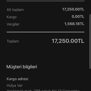 Siparişin Teslimatında Sürekli Erteleme Ve Sorunlar