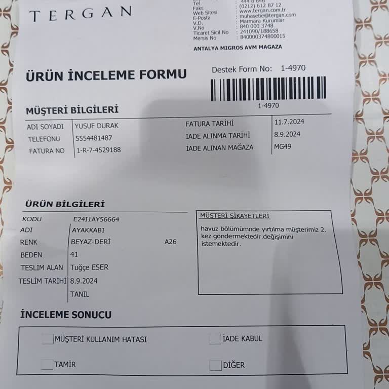 Kaliteli Markanın Hayal Kırıklığı: İlk Giyimde Yırtılan Ayakkabı