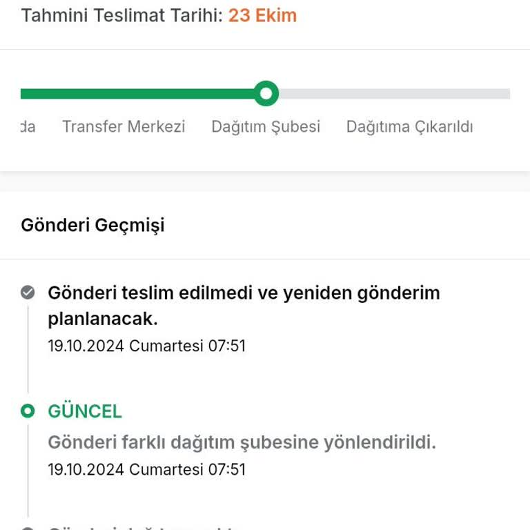 Sürat Kargo İle Adres Değişikliği Sorunu Ve Şube Teslimat Karmaşası
