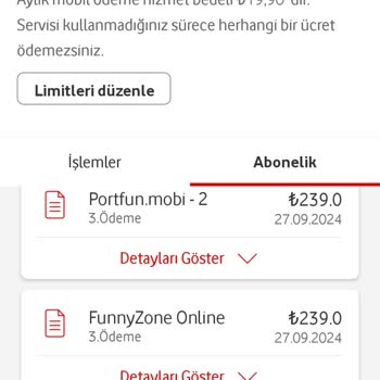 İzinsiz Mobil Ödeme Ve Ücret İadesi Talebi