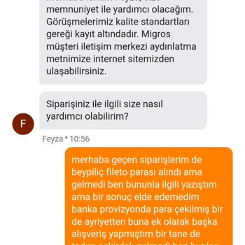 Eksik Ürünler Ve İptal Edilen Sipariş Sorunu