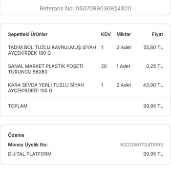 Eksik Ürünler Ve İptal Edilen Sipariş Sorunu