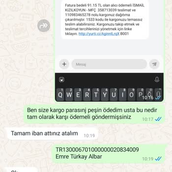 Gecikmeli Kargo Ve Kalitesiz Ürün Şikayeti