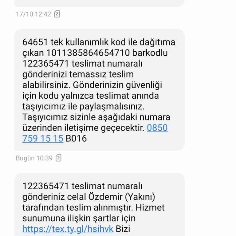 Yanlış Kargo Teslimatı Ve Güvenlik Sorunu