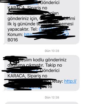 Yanlış Adrese Teslimat Ve İletişim Sorunu