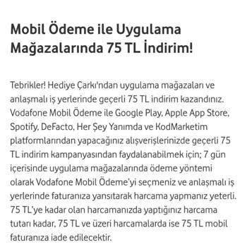 Vodafone Kampanya İadesi Mağduriyeti