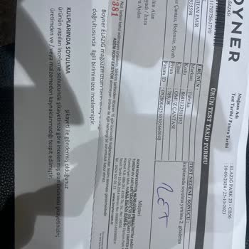 Boyner'den Aldığım Çantaların Kulp Sorunları