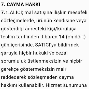 İade Hakkı Engellenen Müşteri Mağduriyeti