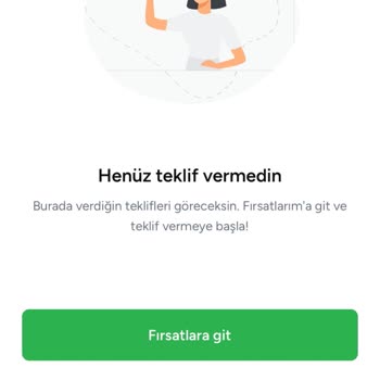 Tekliflerim Ve Mesajlarım Uygulamada Görünmüyor