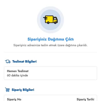 Şok Market Online Sipariş Teslimat Sorunu