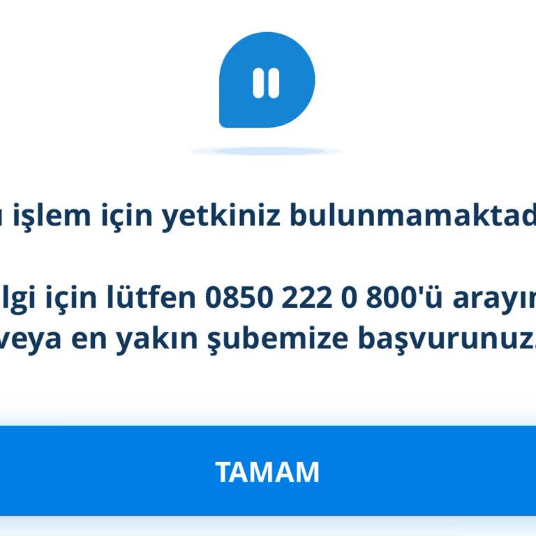 Denizbank Mobilde Müşteri Temsilcisine Ulaşamama Sorunu