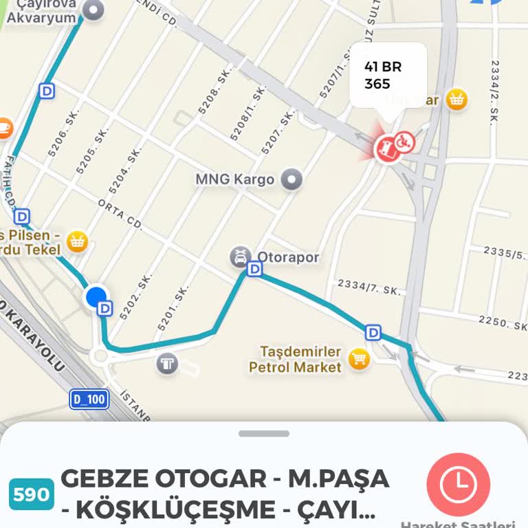 590 Hattının Güzergah Dışı Macerası