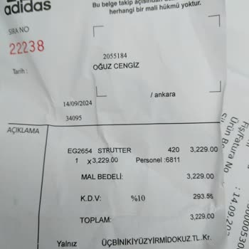 Adidas Mağazasında Hayal Kırıklığı: 3 Kullanımda Çöken Ayakkabı