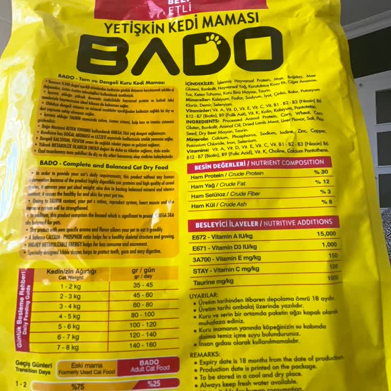 Kediler Bile Bado Mamayı Beğenmiyor