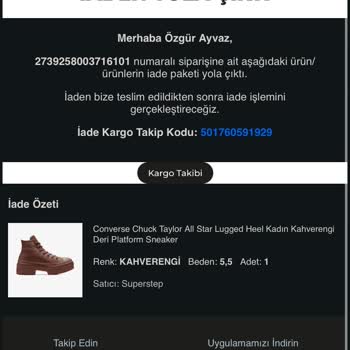 Yanlış Numara Gönderimi Ve İlgisiz Müşteri Hizmetleri