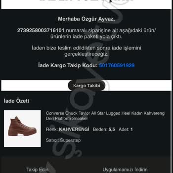 Yanlış Numara Gönderimi Ve İlgisiz Müşteri Hizmetleri